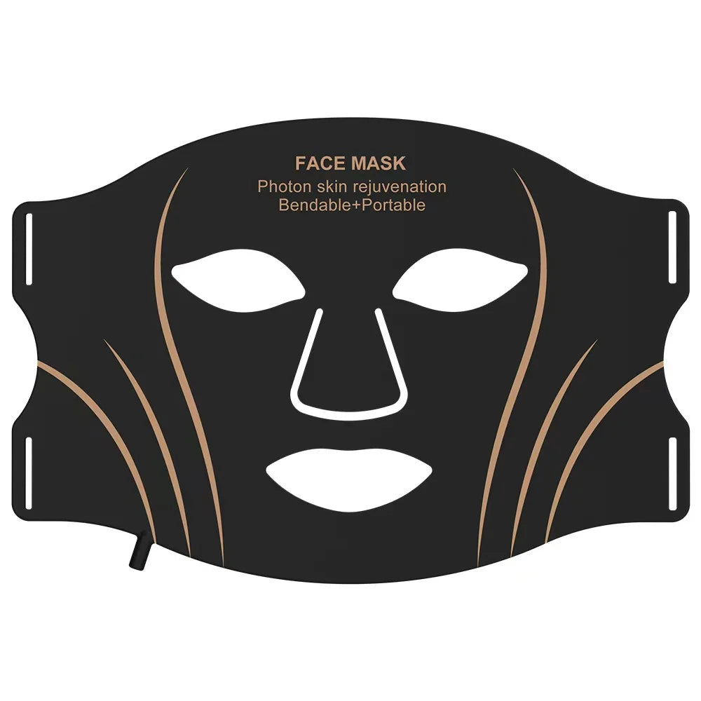 7-Color LED Face & Neck Mask | Wireless Red Light Therapy Skin Care Device