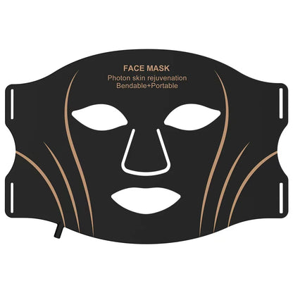 7-Color LED Face & Neck Mask | Wireless Red Light Therapy Skin Care Device