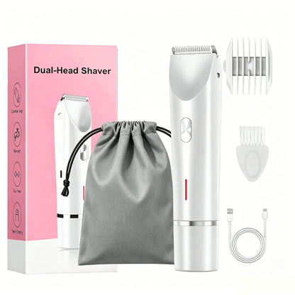 2-in-1 Waterproof Women's Shaver & Bikini Trimmer